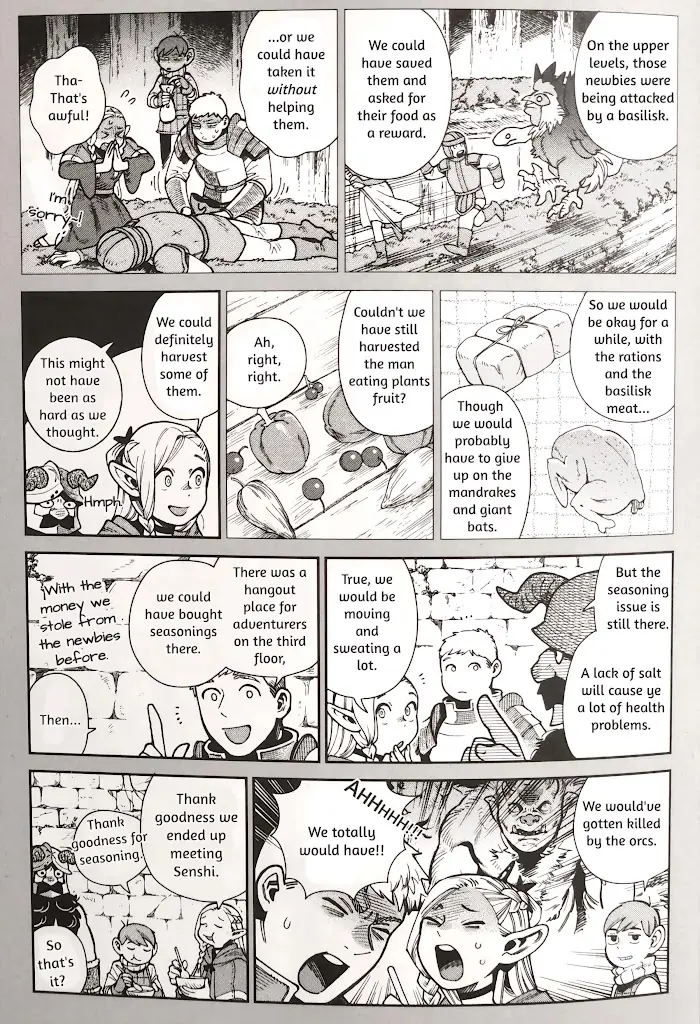 Delicious in Dungeon Chapter 97.8 image 4_optimized